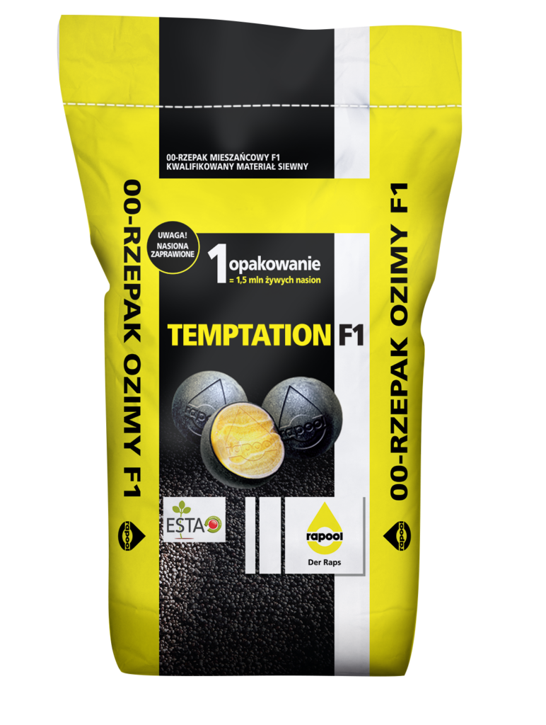 Rzepak ozimy Temptation F1